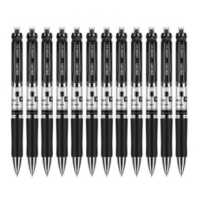 Cách nhấn hiệu quả bút trung tính carbon chữ ký nước bút bút màu đen học sinh 0,5 bút văn phòng màu văn phòng phẩm 0,7mm đỏ Hàn Quốc dễ thương cô gái nhỏ tươi thi đặc biệt bút
