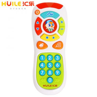 Huile 757 khám phá điều khiển từ xa đồ chơi âm nhạc điện thoại cho bé 0-1 tuổi bé đồ chơi giáo dục trẻ em điện thoại đồ chơi
