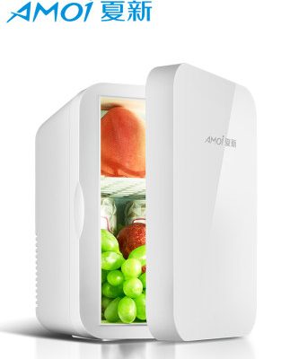 Amoi Amoi 6L mini tủ lạnh nhỏ nhà nhỏ ký túc xá xe hơi nhà sử dụng kép sinh viên xe điện lạnh sử dụng một lần