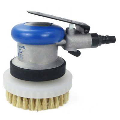 Ngựa đen BM-34S máy làm sạch bàn chải khí nén dây nylon làm sạch bàn chải giày máy giặt ghế sofa da máy làm sạch