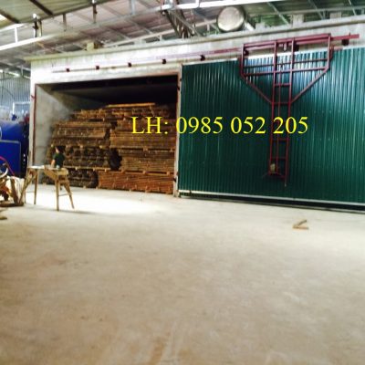 Lò sấy gỗ công nghiệp hơi nước