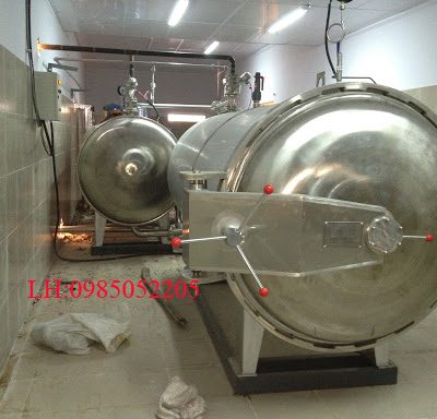 Nồi hấp công nghiệp bằng hơi