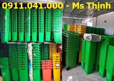 Chuyên cung cấp thùng rác nhựa 120lit 240lit gọi 0911.041.000