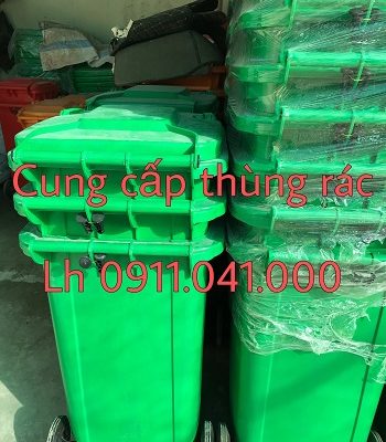 Thùng rác 240lit phân phối sỉ lẻ lh 0911.041.000