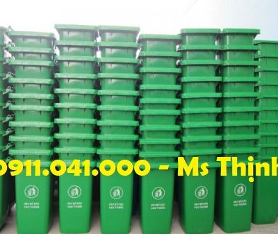 Thùng rác nhựa trang bị tại các công viên lh 0911.041.000