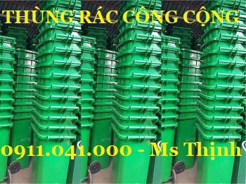 Đại lý sỉ thùng rác công cộng 240L lh 0911.041.000