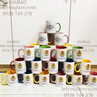 Quà tặng doanh nghiệp dịp tết giá rẻ với ly sứ in logo