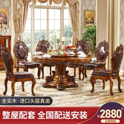 Nhập Khẩu Bộ Bàn Ăn Cao Cấp Cho Biệt Thự – Mẫu 009