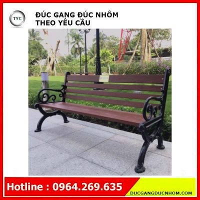 Mẫu Ghế công viên mẫu 05 dài 1m8
