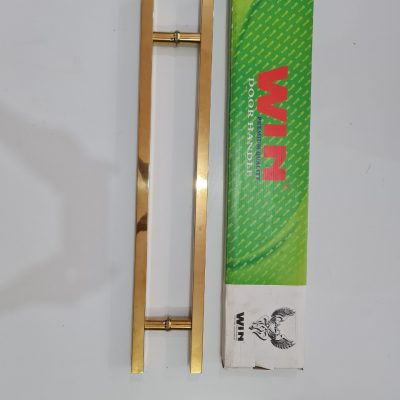 Tay Nắm Cửa Vuông Vàng (Trơn)201* 25*38*800 mm (WIN)