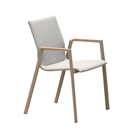 Bàn ghế ngoài trời sân vườn Bắc Âu bàn ghế gỗ chống ăn mòn ngoài trời ngoài trời sân thượng (1)