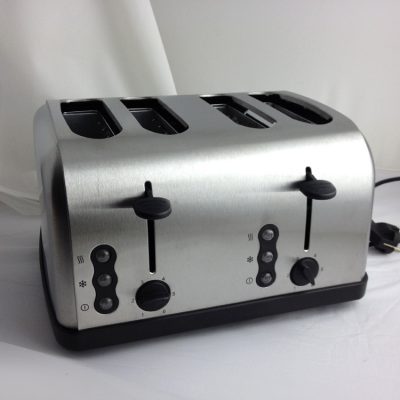 Deluxe nâng cấp 4 Slice Toaster Toaster Toaster Driver 2 Slice Toaster Toaster