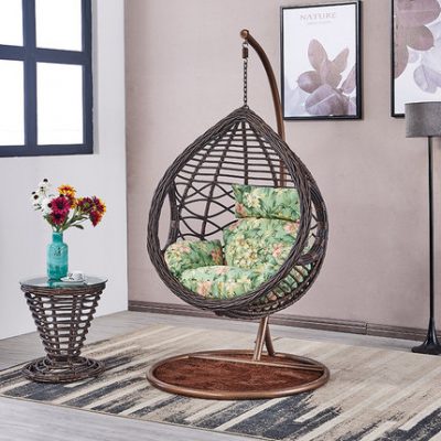 Ghế treo Ghế Wicker Ban công Giỏ Treo Trong nhà Xích đu Chim Yến Ghế Chlorophytum Ghế Võng Lưới Ghế nôi Vườn Mẫu 8