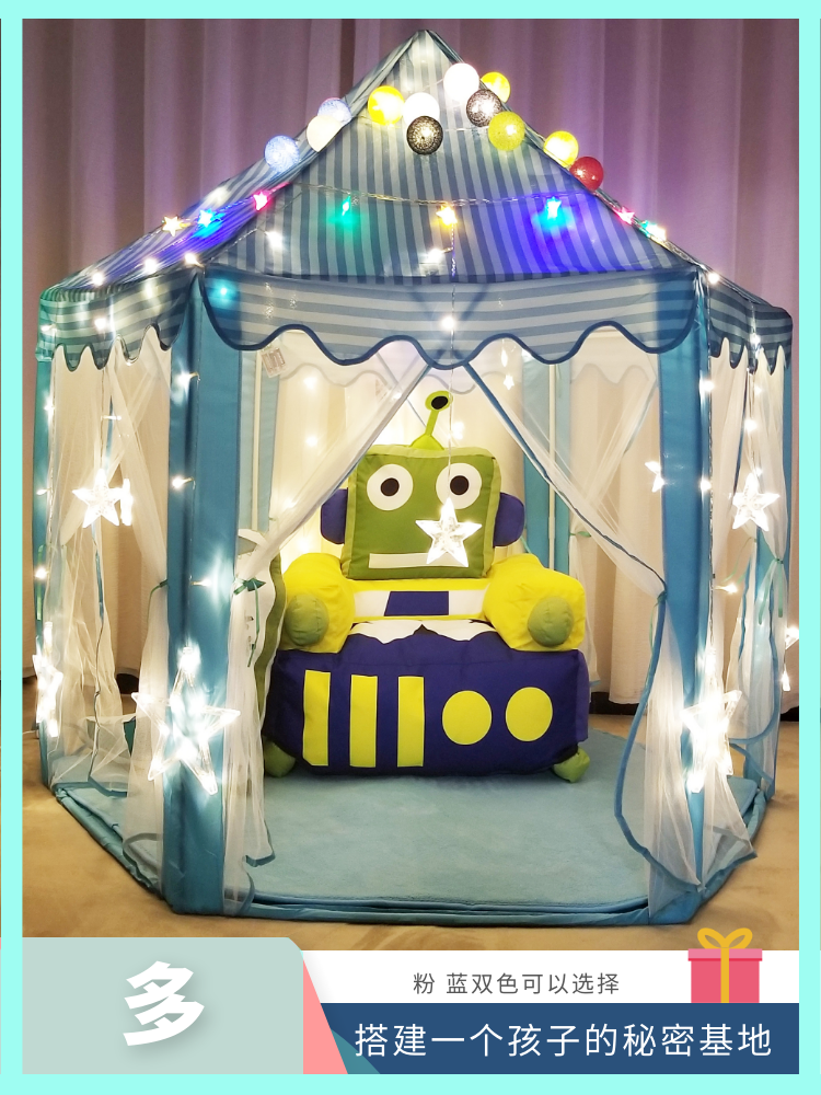 Lều trẻ em trong nhà công chúa búp bê nhà búp bê quá khổ lâu đài chơi trò chơi nhà cô gái giường tách biệt vật (1)