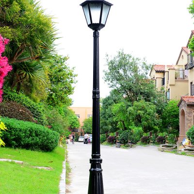 Đèn năng lượng mặt trời ngoài trời không thấm nước Đèn sân vườn biệt thự bãi Đèn đường phố ngoài trời