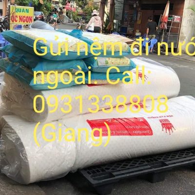 Dịch vụ gửi nệm đi Mỹ Úc Canada và các nước