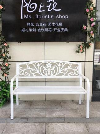 Ghế công viên Ghế dài ngoài trời Ghế đẩu đôi hiện đại Ban công Ghế dài Giải trí Nhà tiết kiệm Vườn (2)