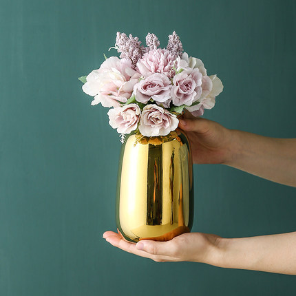 bình hoa màu mạ vàng (3)