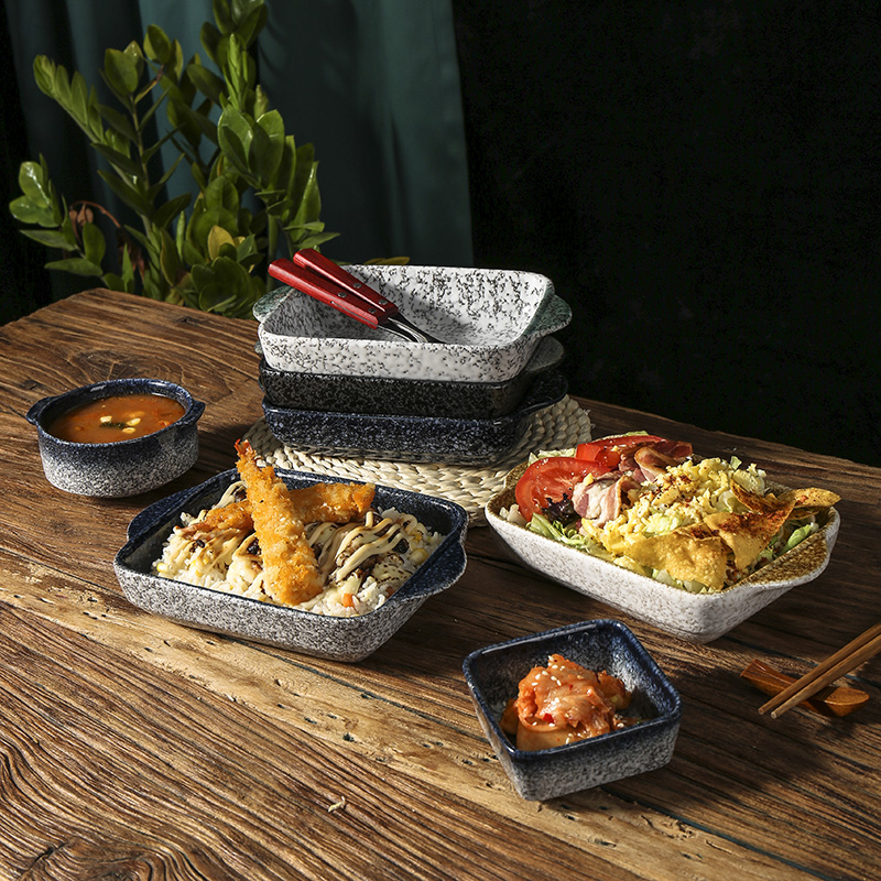 bộ bát đĩa dùng cho bữa ăn nhẹ, phong cách nhật (3)