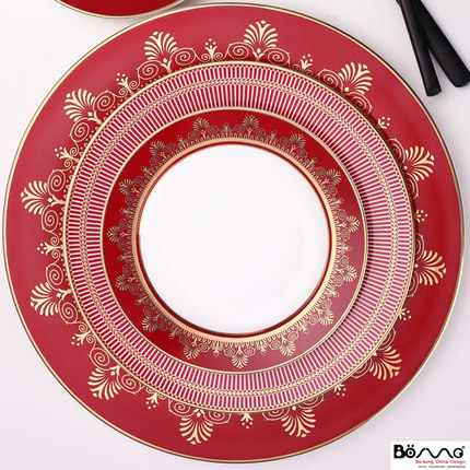 bộ cốc đĩa phong cách Châu Âu (2)