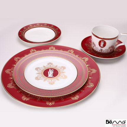 bộ cốc đĩa phong cách Châu Âu (5)