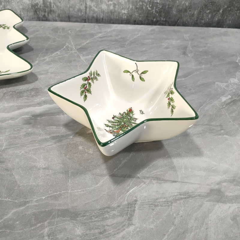 đĩa bát phong cách noel (1)