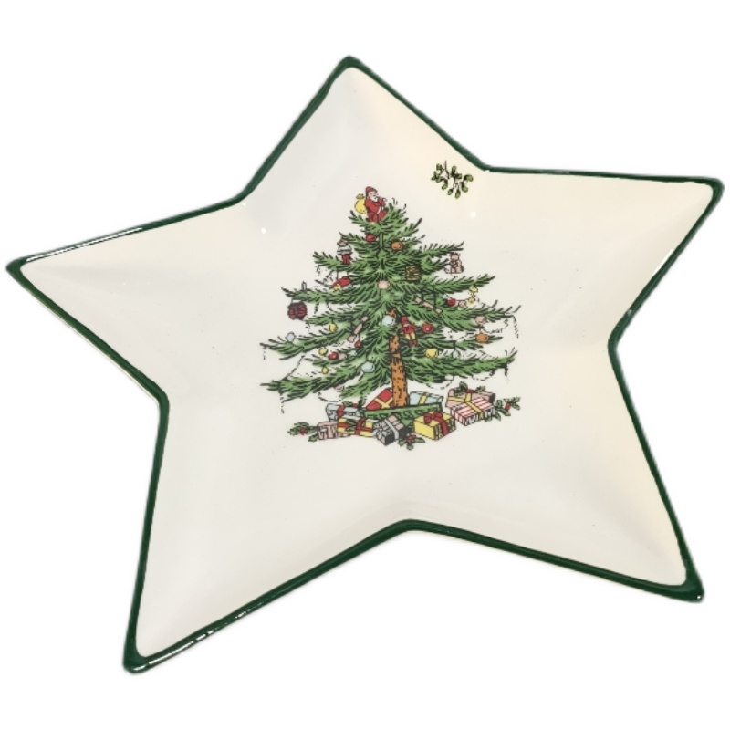 đĩa bát phong cách noel (2)