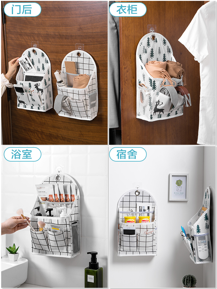 giỏ vải treo tường đựng đồ vật (1)