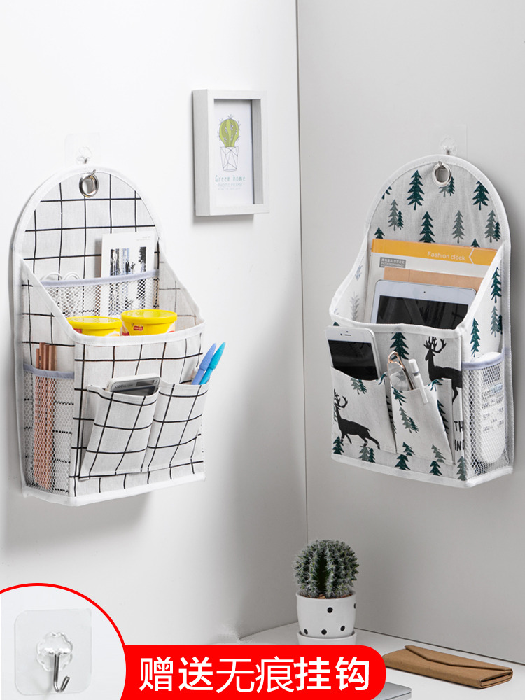 giỏ vải treo tường đựng đồ vật (3)