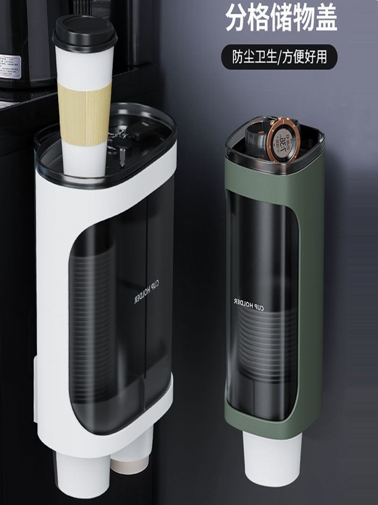 kệ gắn tường để cốc giấy (3)