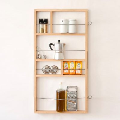 Sản phẩm Xiaomuliang kệ treo tường phòng khách Bắc Âu treo tường trang trí tường gỗ treo tường kệ sách