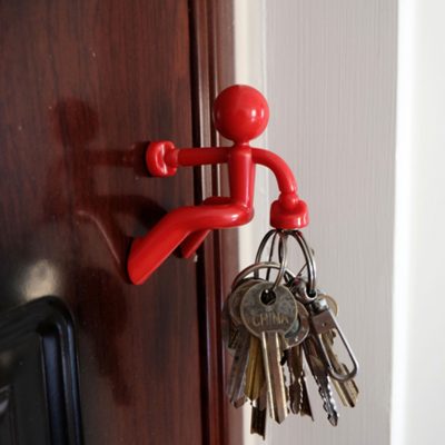 Hàn Quốc Leo tường Nhân vật phản diện Từ tính Móc khóa Từ tính Nhà tổ chức Tủ lạnh Nam châm Tính cách Bắc Âu Phim hoạt hình Móc nhỏ