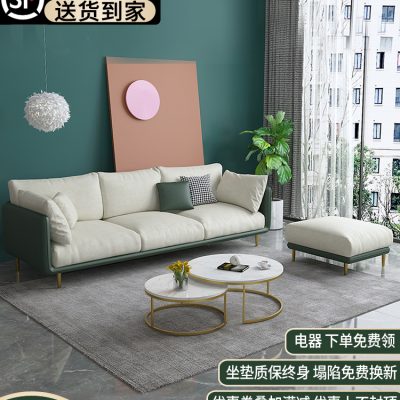 Ghế sofa vải màu sắc nhẹ nhàng, tinh tế, phù hợp với mọi không gian nhà ở.