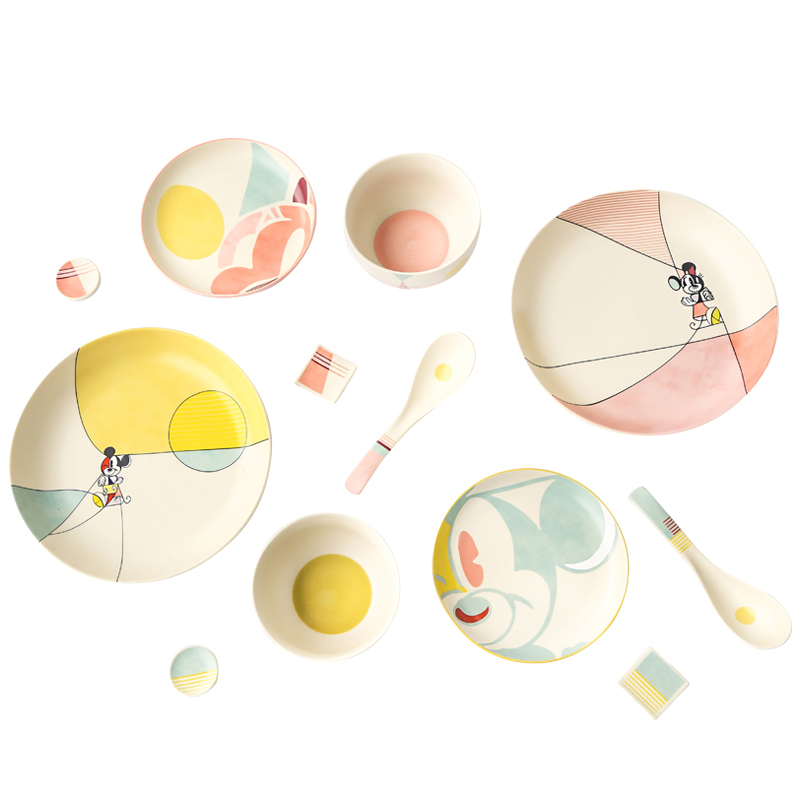 bát đĩa gốm sứ mickey (3)