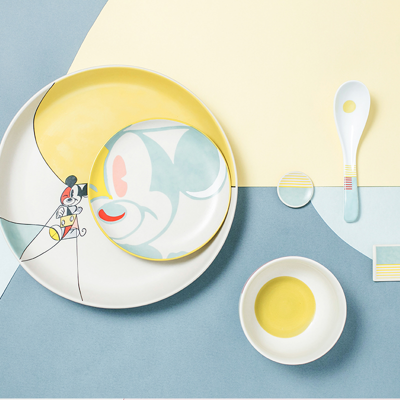 bát đĩa gốm sứ mickey (4)