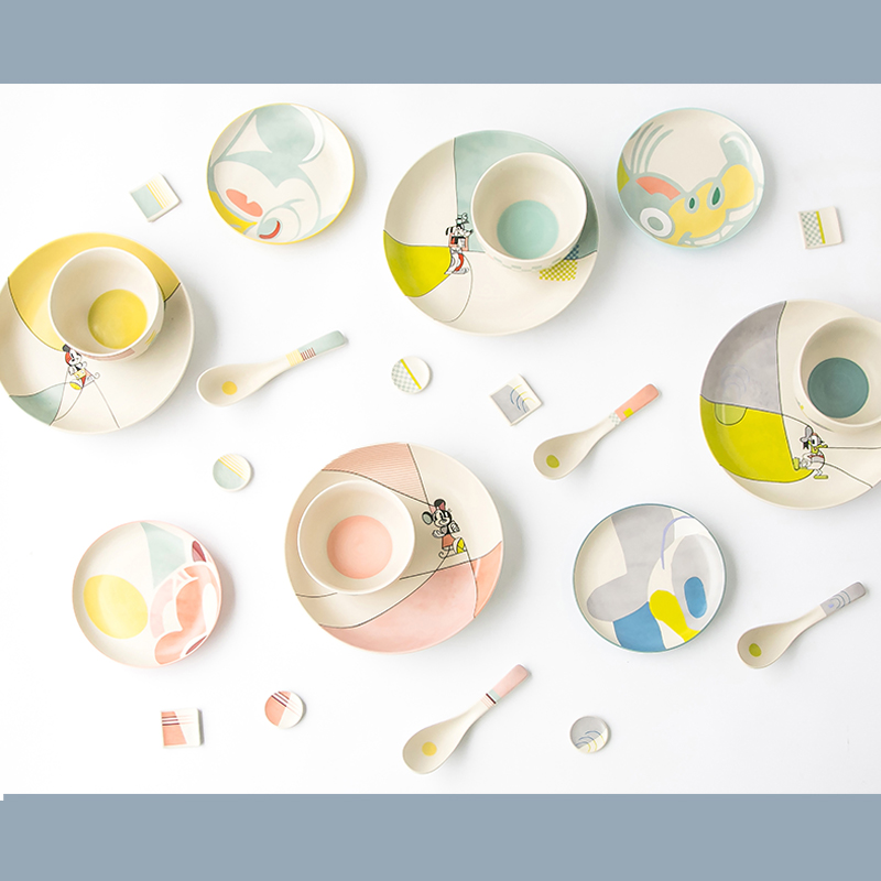 bát đĩa gốm sứ mickey (5)