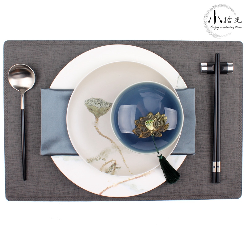 bát đĩa họa tiết hoa sen (4)