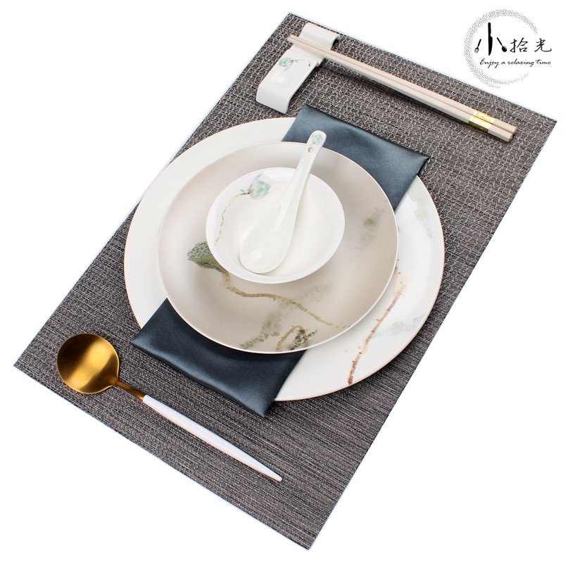 bát đĩa họa tiết hoa sen (5)