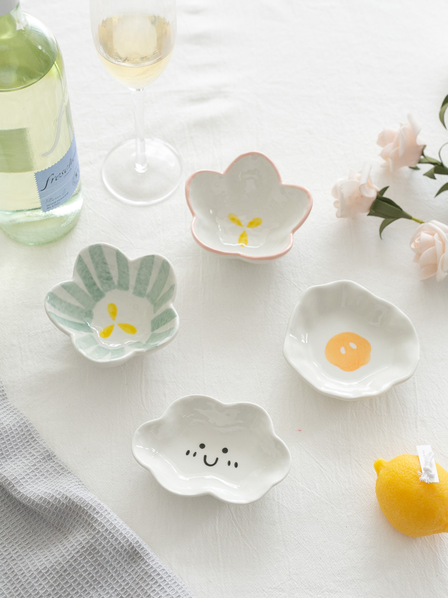 bát hình bông hoa đựng gia vị, đồ ăn kèm (2)