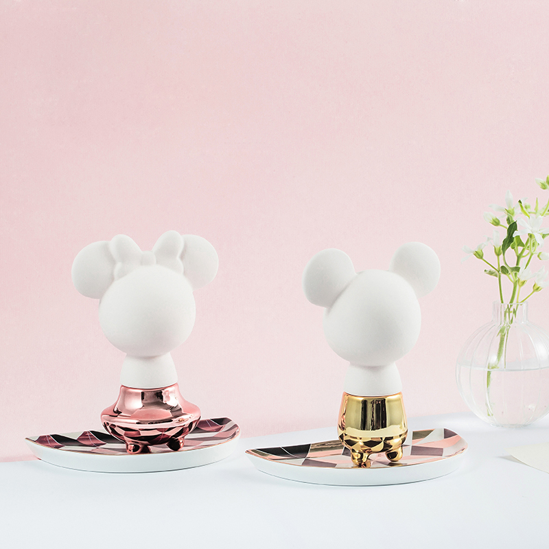 bộ khuếch tán hương thơm bằng gốm hình mickey (1)