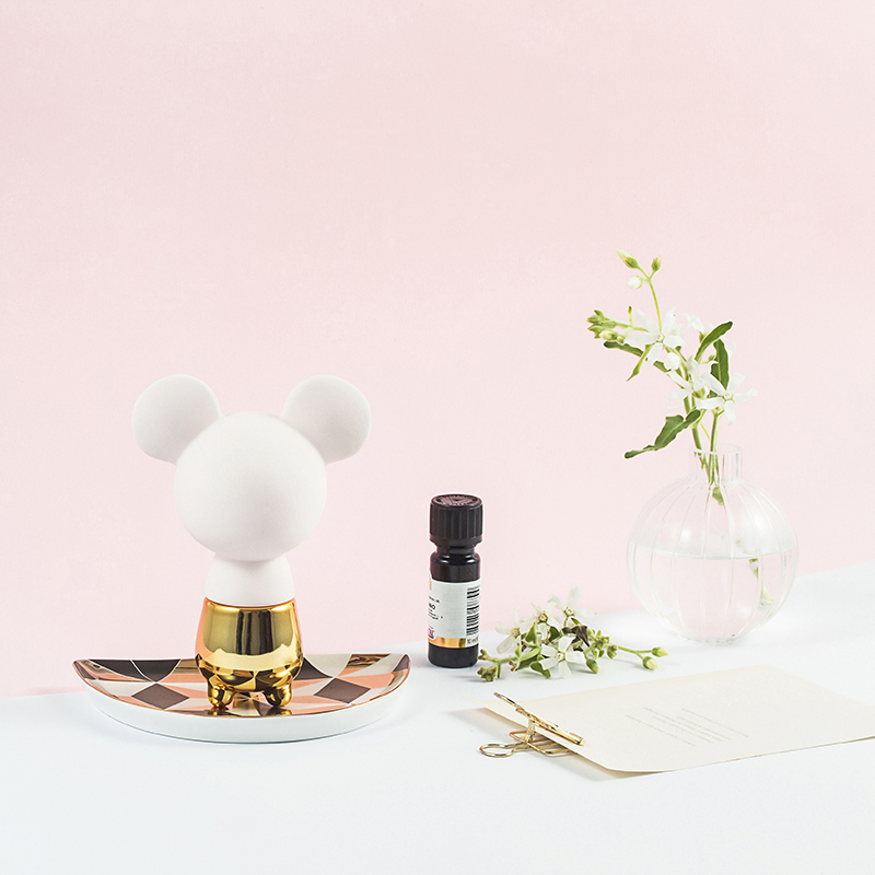 bộ khuếch tán hương thơm bằng gốm hình mickey (5)