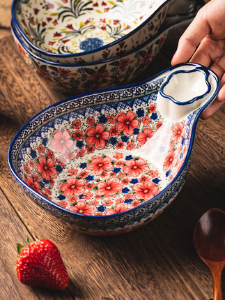 đĩa đựng bánh bao có ô nhỏ đựng gia vị (3)