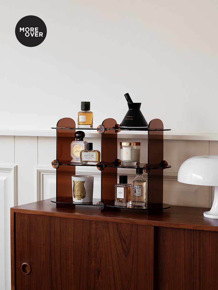 kệ nhựa để bày biện nước hoa, vật dụng (5)