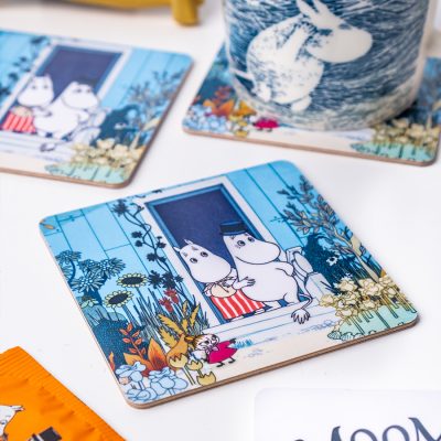 Miếng lót cách nhiệt hình hoạt hình Moomin.