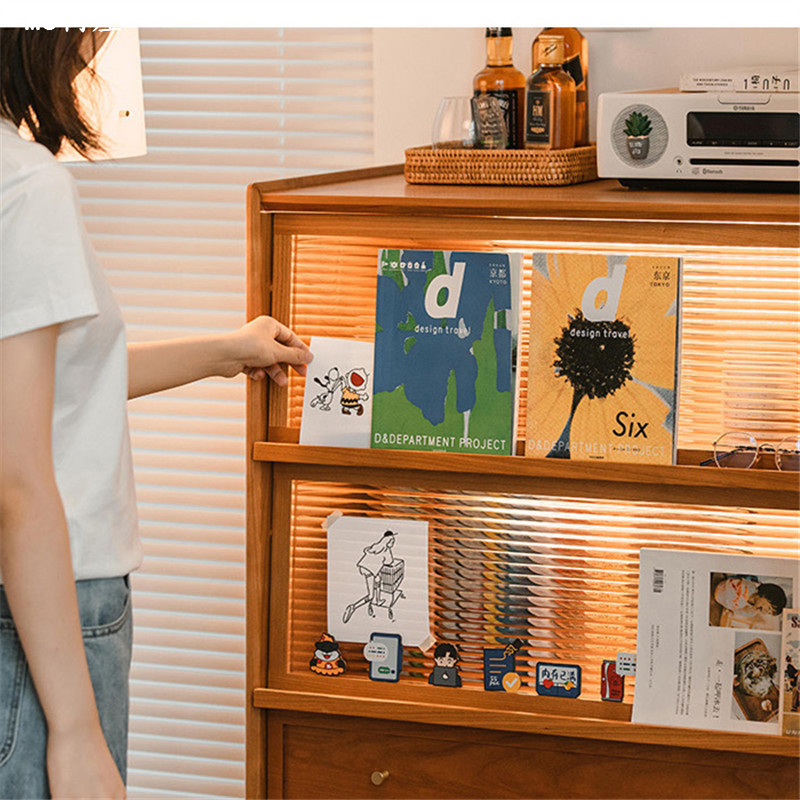 tủ để sách bằng gỗ nguyên khối kiểu nhật (3)