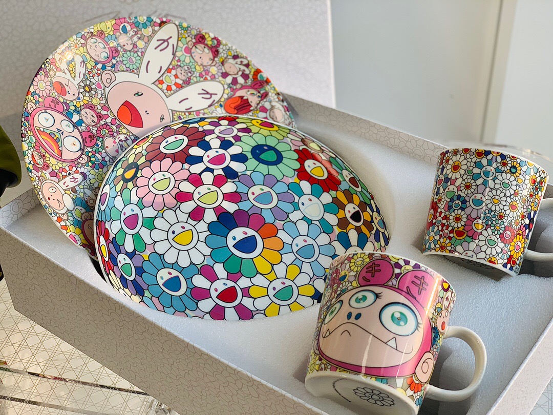 bộ bát đĩa gốm sứ họa tiết hoạt hình (4)