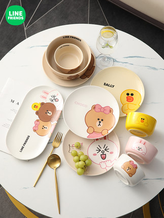 bộ bát đĩa hãng line (4)