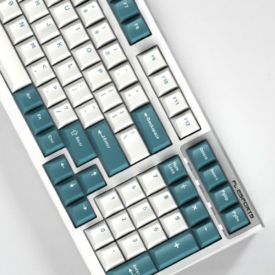 Bàn phím cơ Fuling FL980 không dây 2.4G bluetooth ba chế độ PBT trục đỏ 98 phím có thể thay thế nóng trục hộp có dây