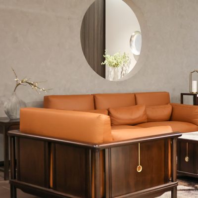 Bàn ghế sofa nhập khẩu, phong cách thiết kế kết hợp giữa hiện đại và cổ xưa.