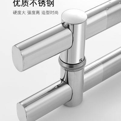 Tay nắm cửa kính tay nắm cửa tay nắm cửa thép không gỉ dày tay nắm cửa kính cường lực tay nắm lớn có thể điều chỉnh khoảng cách lỗ